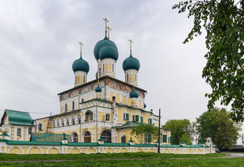 Fototapeta na wymiar Resurrection Cathedral, Tutayev