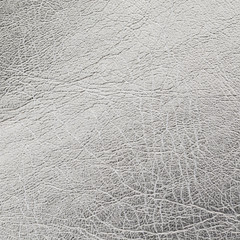 close up shot of silver leather texture background