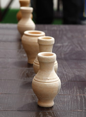 Fototapeta na wymiar Arabic traditional miniature pottery