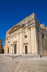 Fototapeta na wymiar Mother Church. Alessano. Puglia. Italy.