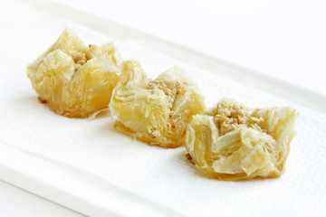 Crispy flaky delicious baklava