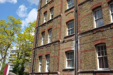 Traditional Brick Building In London