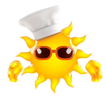 Sunshine has his chefs hat on