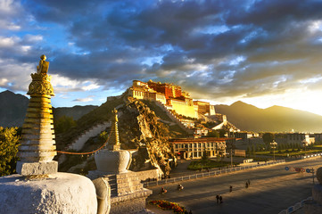 The potala palace,in Tibet of China - 53061927