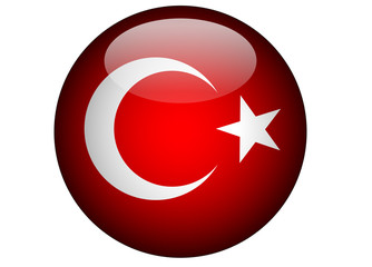 Obraz premium Türk Bayrağı (versiyon 4 )