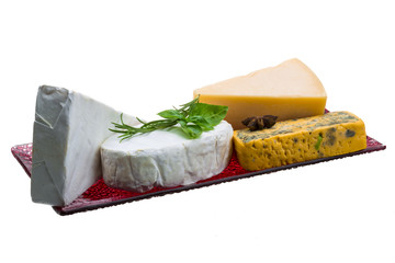 Variety cheese assortment