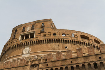 The Mausoleum of Hadrian, usually known as the Castel Sant'Angel