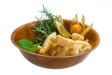 Hard estonian cheese