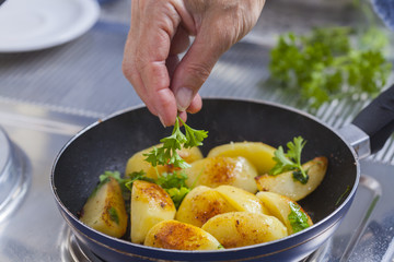 cooking fresh healthy spring / summer lean-cuisine