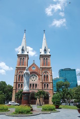 Fototapeta na wymiar Cathedral, Ho Chi Minh City