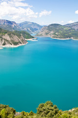 Obraz premium Lac de barrage