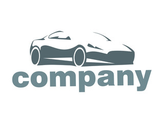 Obraz premium silhouette of the car company logo