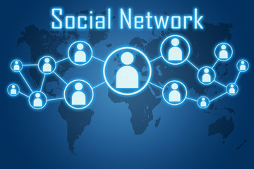 social network concept