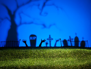 Halloween landscape