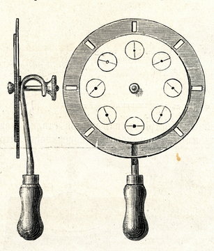 Stroboscopic disk of Stampfer