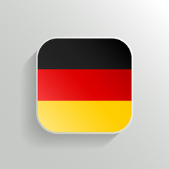 Vector Button - Germany Flag Icon
