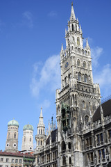 Fototapeta na wymiar City House of Munich