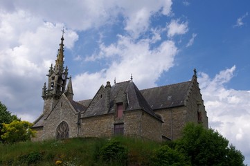 Fototapeta na wymiar Eglise du Roc St André