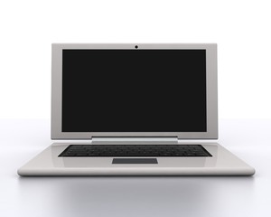 Laptop with black screen - 53080766