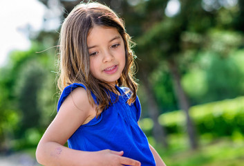 Portrait of cute child