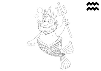 Aquarius, Wassermann, Verseau, Acuario, Sternzeichen © Christine Wulf