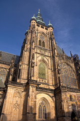 Fototapeta na wymiar St.Vitus church in Prague.Czech republic.