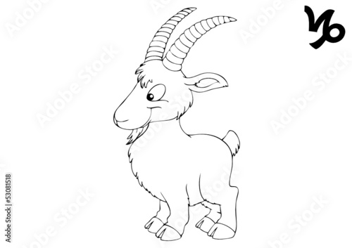 Sternzeichen Steinbock Malvorlagen Coloring and Malvorlagan