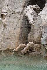 Fototapeta na wymiar Fountain of the Four River