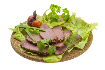 Smoked beef