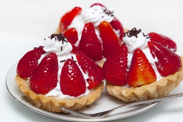 Strawberry cake