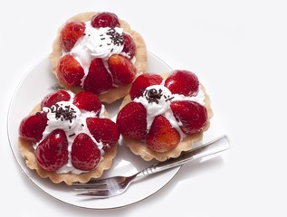 Strawberry cakes