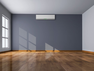 Interno con aria condizionata