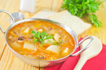 fresh soup