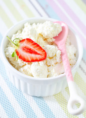 cottage with strawberry