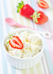 cottage with strawberry