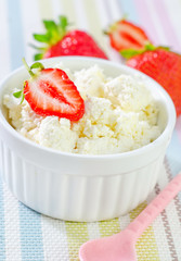 cottage with strawberry