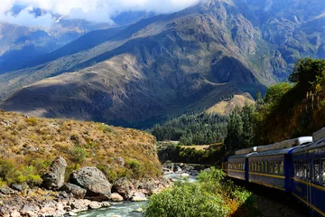 Fototapeten Eisenbahn Peru © Nika Lerman