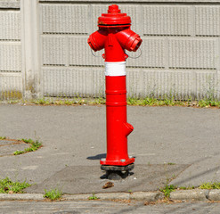 red fire hydrant