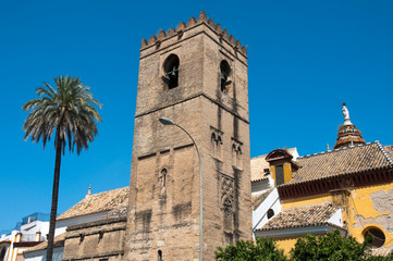 Fototapeta na wymiar Saint Catherine's church in Seville (Spain)
