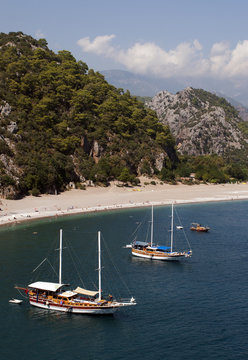 Olympos was an ancient city in Lycia.