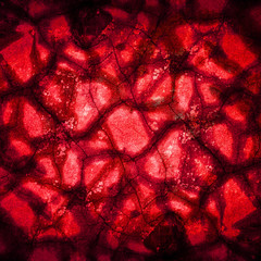 cracked red background