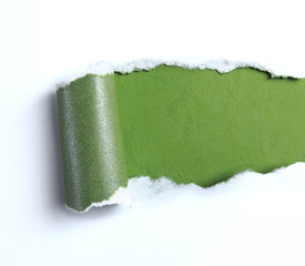 Obraz premium ripped white paper