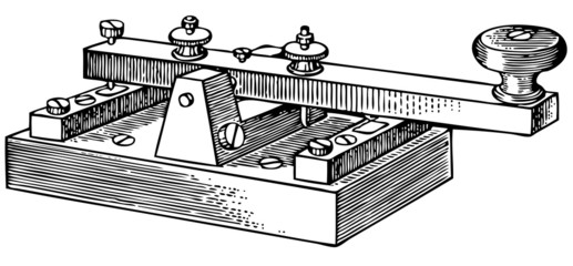Old Morse key © dnbr