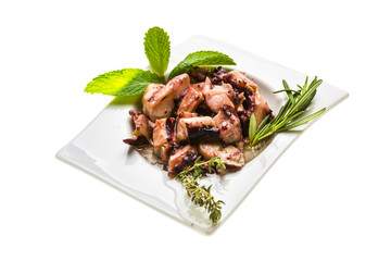 Grilled octopus