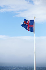 Flag of iceland