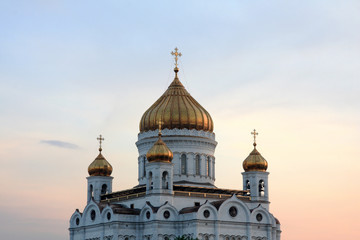 Fototapeta na wymiar Moskwa Katedra Chrystusa Zbawiciela