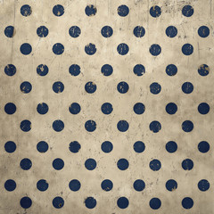 Vintage abstract background, polka dots, grunge texture - 53098318