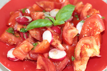 salade de tomates