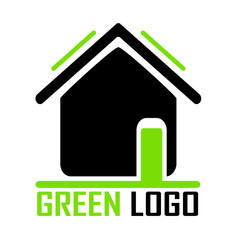 green energy house logo