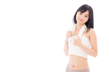 Fototapeta premium attractive asian woman beauty image